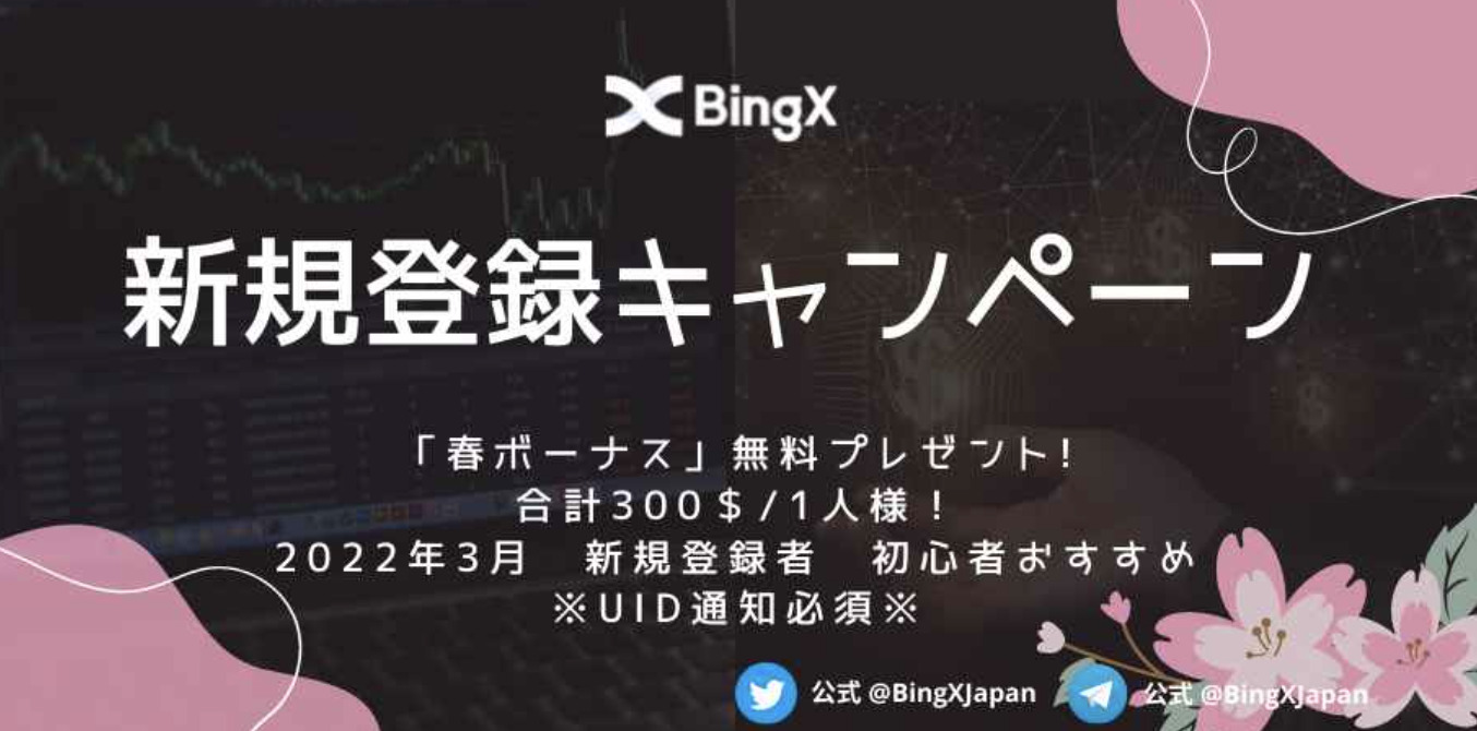 BingX新規登録キャンペーン