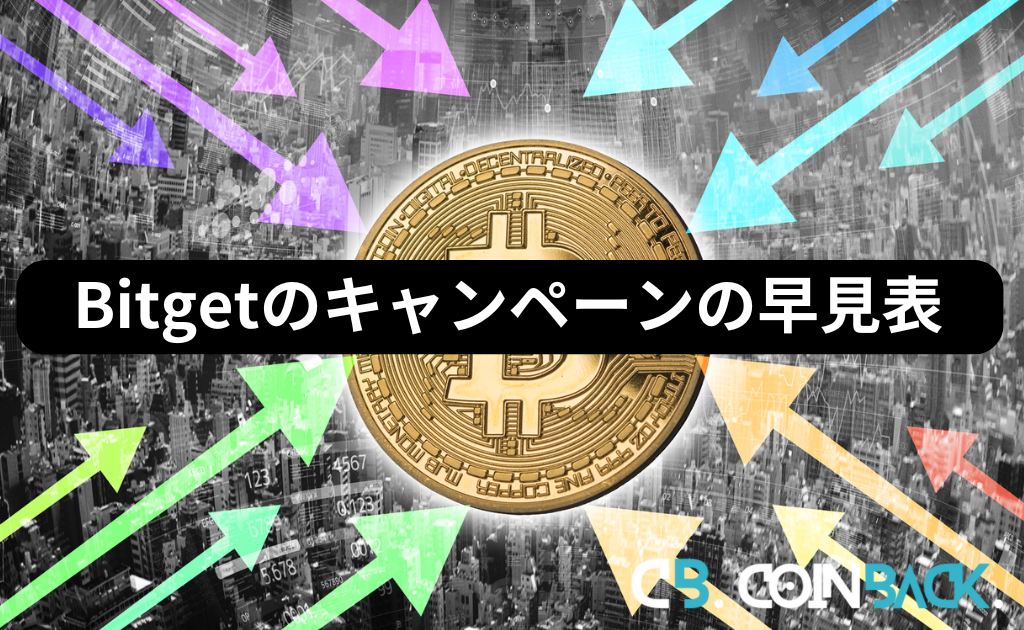 Bitgetのキャンペーン早見表【2024年6月】